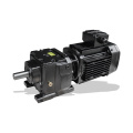 Single phase ac motor with helical S series gear reducer